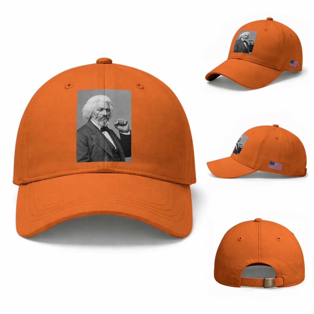 Strong Black History Leader Baseball Cap Frederick Douglass Empowerment
