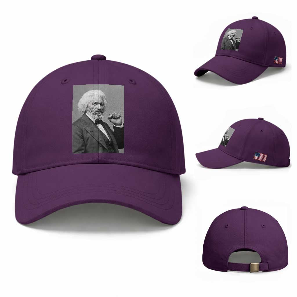 Strong Black History Leader Baseball Cap Frederick Douglass Empowerment