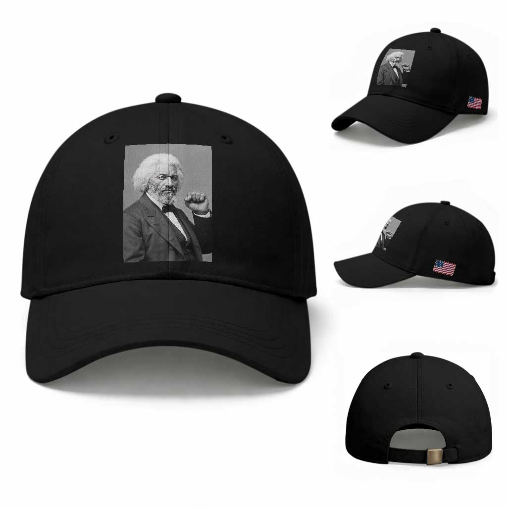 Strong Black History Leader Baseball Cap Frederick Douglass Empowerment