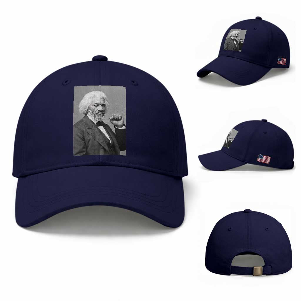 Strong Black History Leader Baseball Cap Frederick Douglass Empowerment