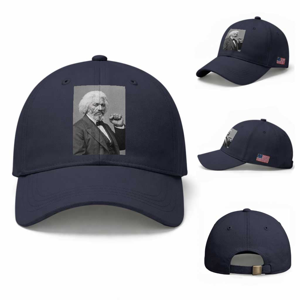 Strong Black History Leader Baseball Cap Frederick Douglass Empowerment