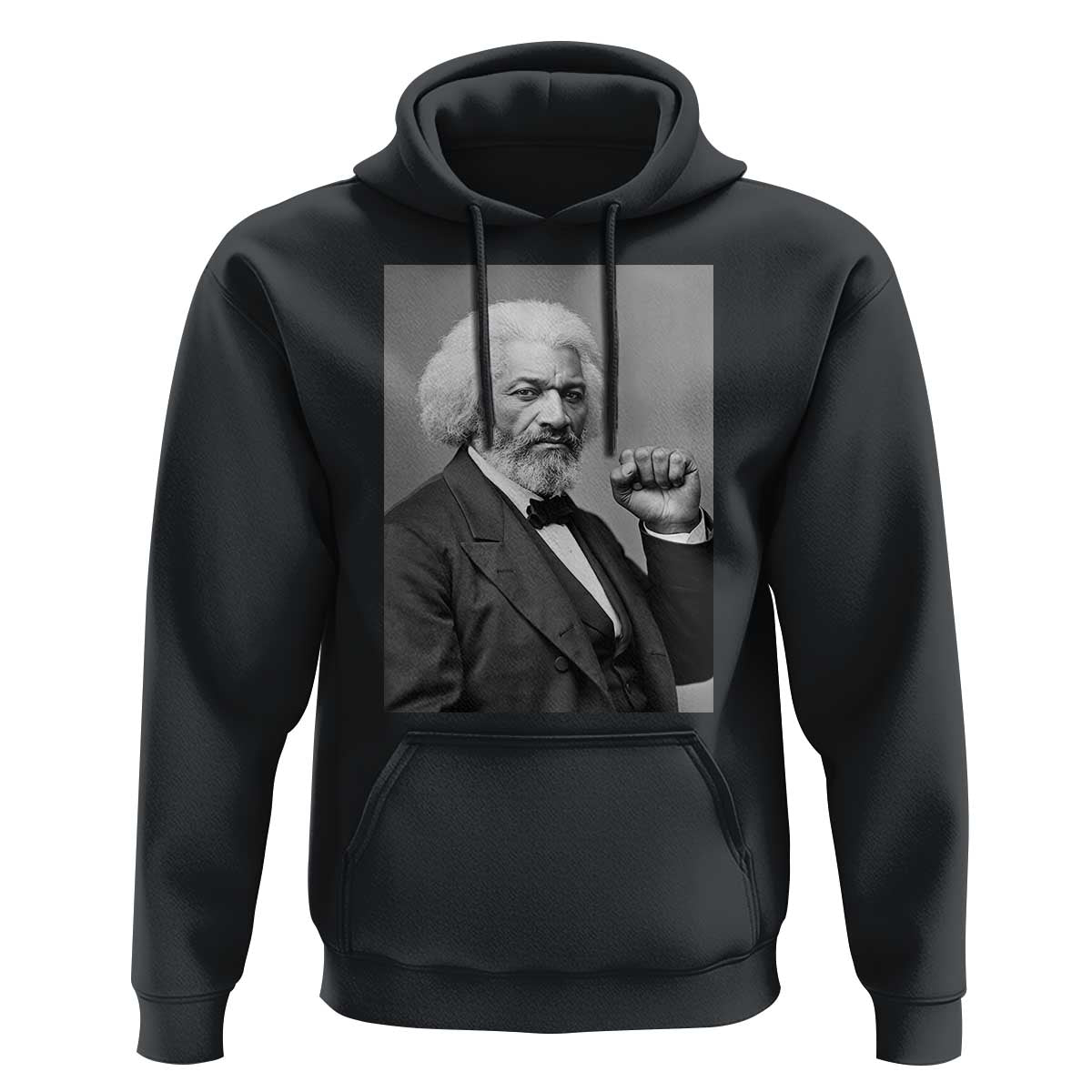 Strong Black History Leader Hoodie Frederick Douglass Empowerment - Wonder Print Shop