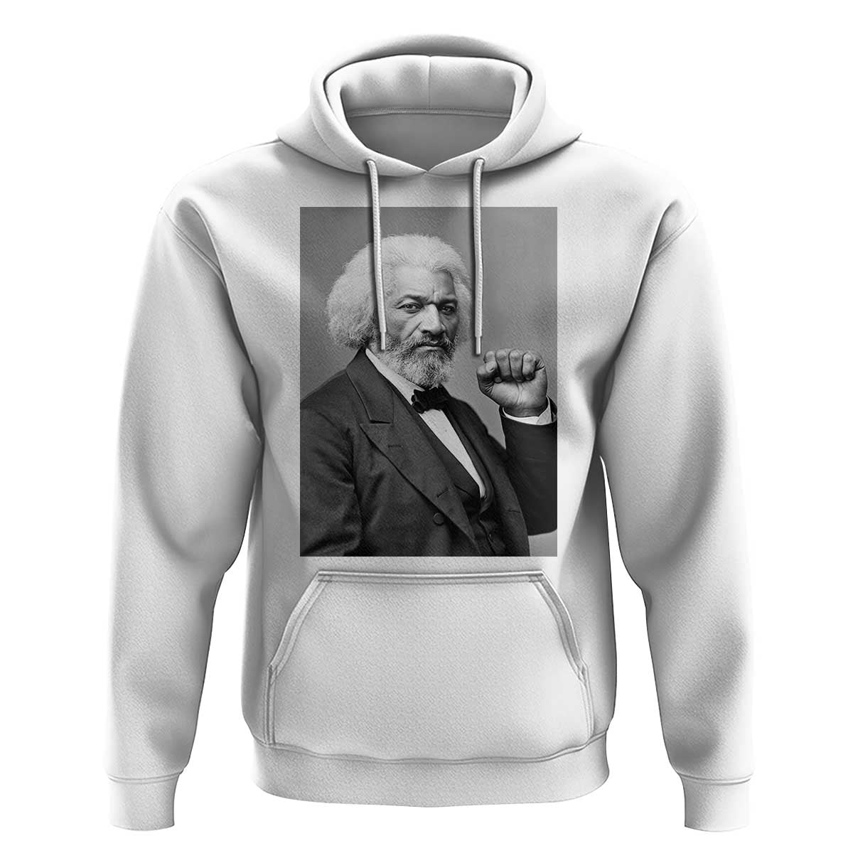 Strong Black History Leader Hoodie Frederick Douglass Empowerment - Wonder Print Shop