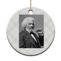 Strong Black History Leader Ceramic Ornament Frederick Douglass Empowerment - Wonder Print Shop