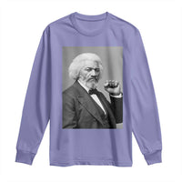 Strong Black History Leader Long Sleeve Shirt Frederick Douglass Empowerment - Wonder Print Shop