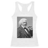 Strong Black History Leader Racerback Tank Top Frederick Douglass Empowerment - Wonder Print Shop