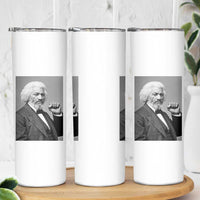Strong Black History Leader Skinny Tumbler Frederick Douglass Empowerment - Wonder Print Shop