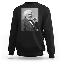 Strong Black History Leader Sweatshirt Frederick Douglass Empowerment - Wonder Print Shop