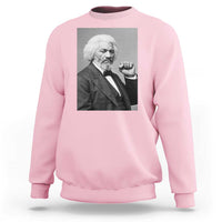 Strong Black History Leader Sweatshirt Frederick Douglass Empowerment - Wonder Print Shop