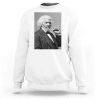 Strong Black History Leader Sweatshirt Frederick Douglass Empowerment - Wonder Print Shop