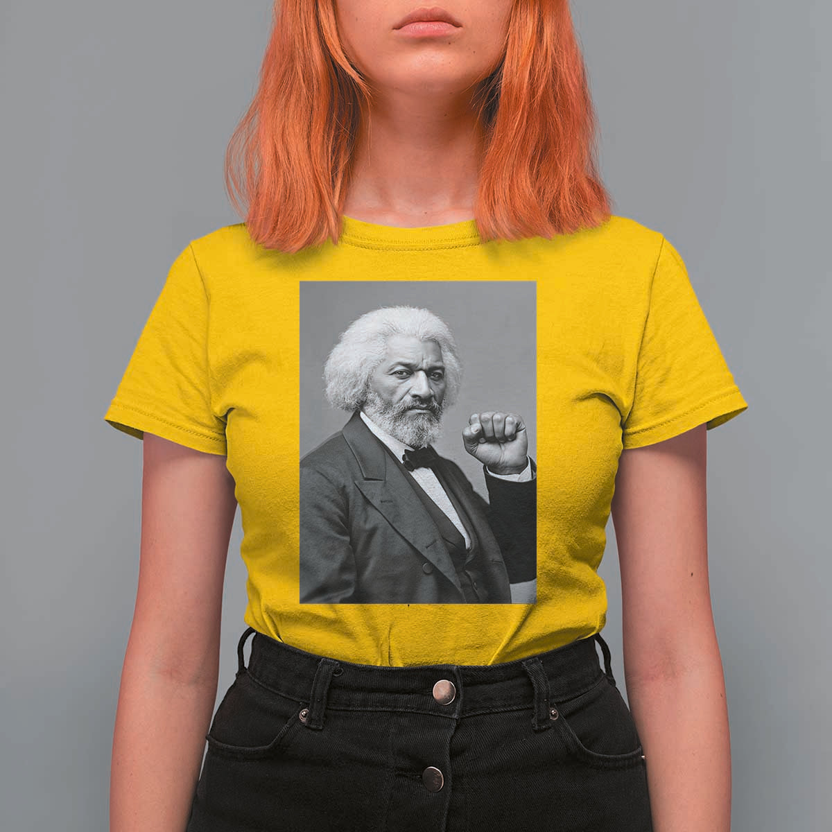 Strong Black History Leader T Shirt For Women Frederick Douglass Empowerment - Wonder Print Shop