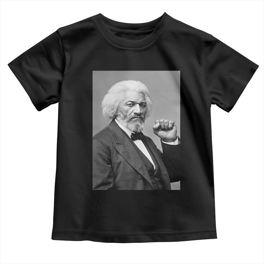 Strong Black History Leader Toddler T Shirt Frederick Douglass Empowerment - Wonder Print Shop