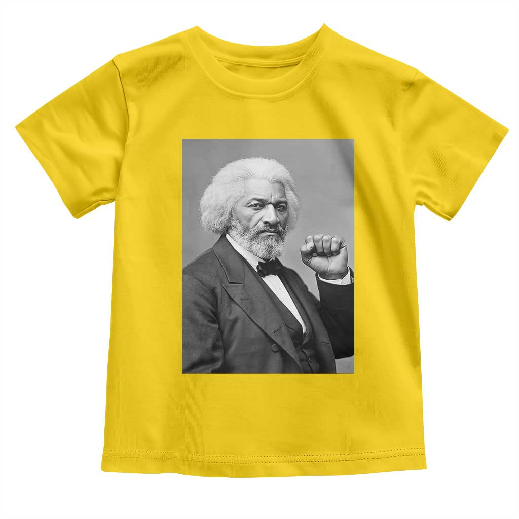 Strong Black History Leader Toddler T Shirt Frederick Douglass Empowerment - Wonder Print Shop
