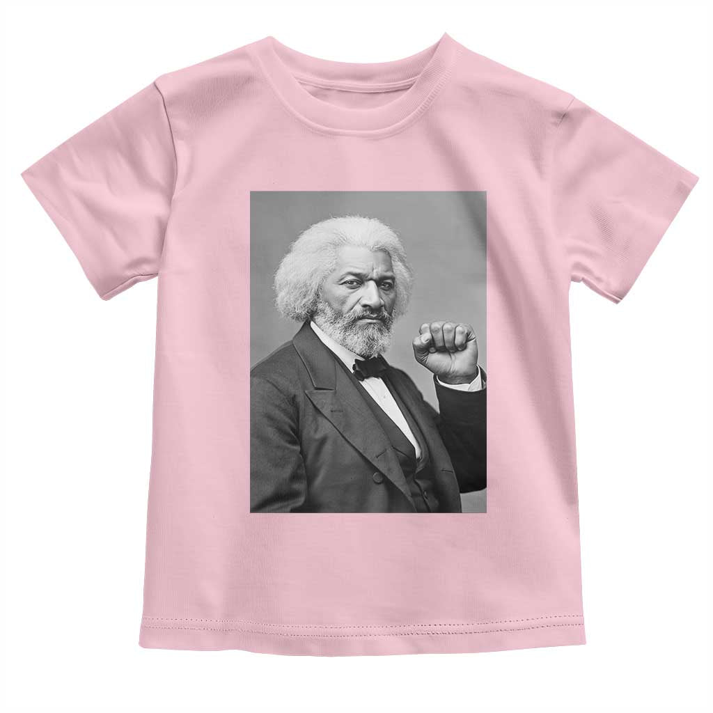 Strong Black History Leader Toddler T Shirt Frederick Douglass Empowerment - Wonder Print Shop