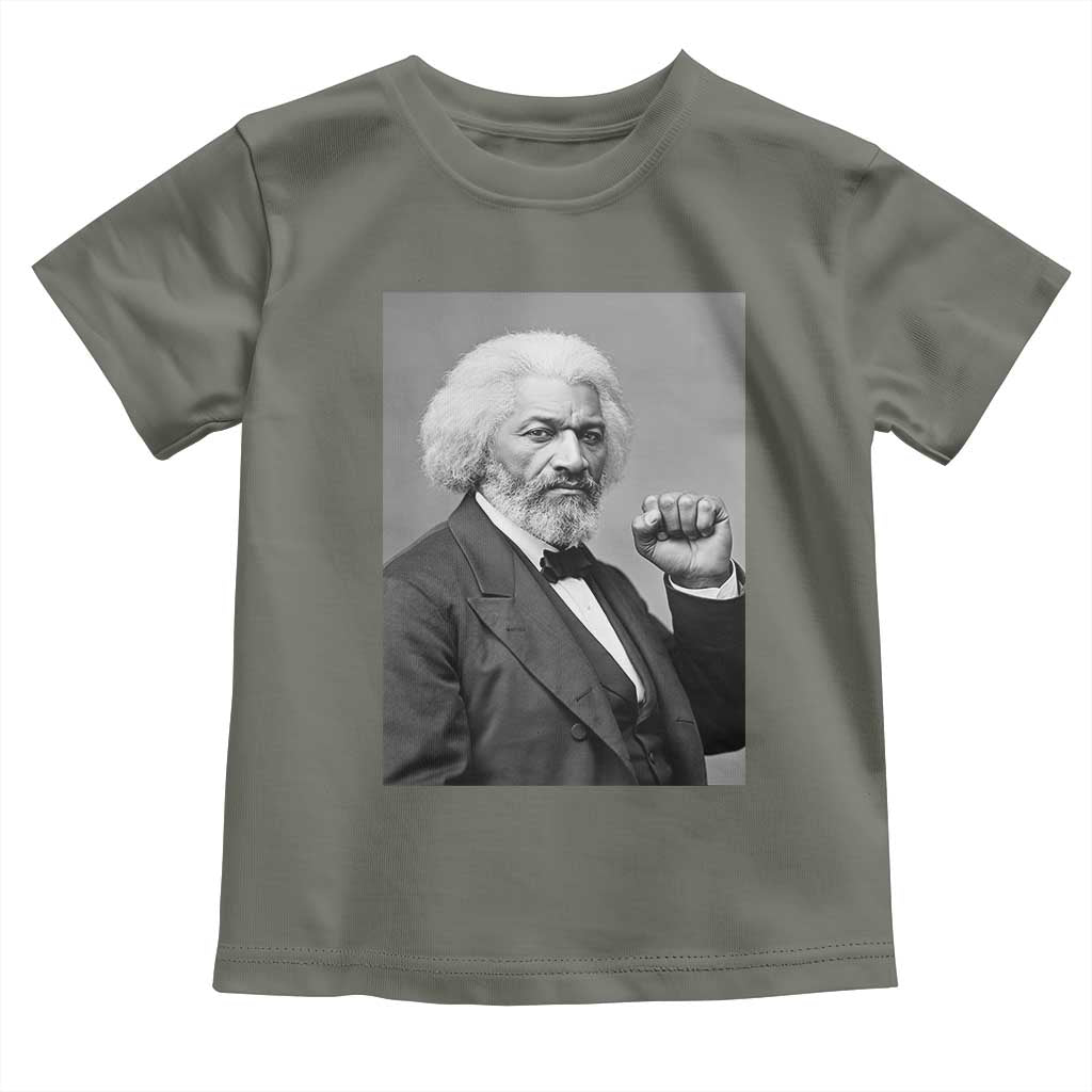 Strong Black History Leader Toddler T Shirt Frederick Douglass Empowerment - Wonder Print Shop