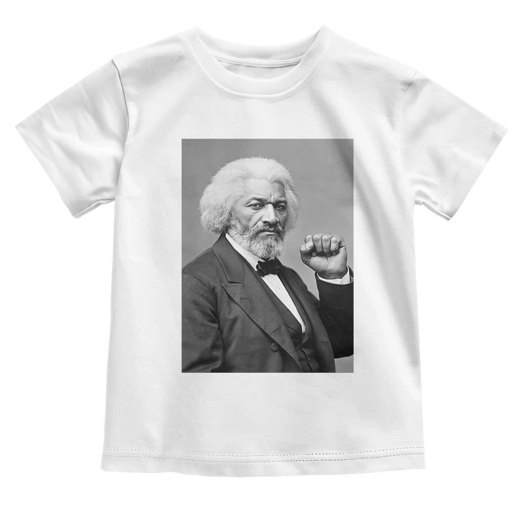 Strong Black History Leader Toddler T Shirt Frederick Douglass Empowerment - Wonder Print Shop