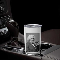 Strong Black History Leader Tumbler Cup Frederick Douglass Empowerment - Wonder Print Shop