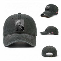 Strong Black History Leader Washed Cotton Baseball Cap Frederick Douglass Empowerment