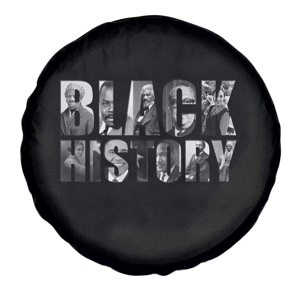 African American Leaders Spare Tire Cover Black History Month Legends - Wonder Print Shop