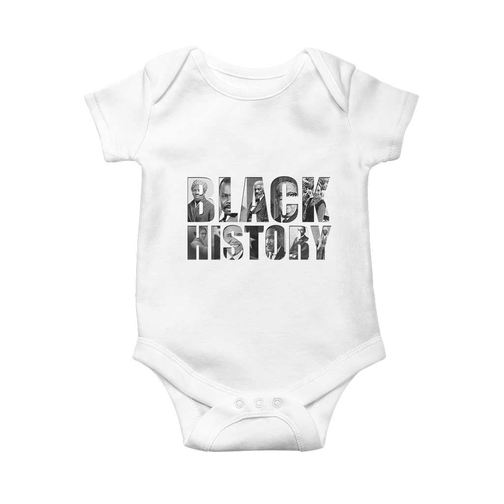 African American Leaders Baby Onesie Black History Month Legends - Wonder Print Shop