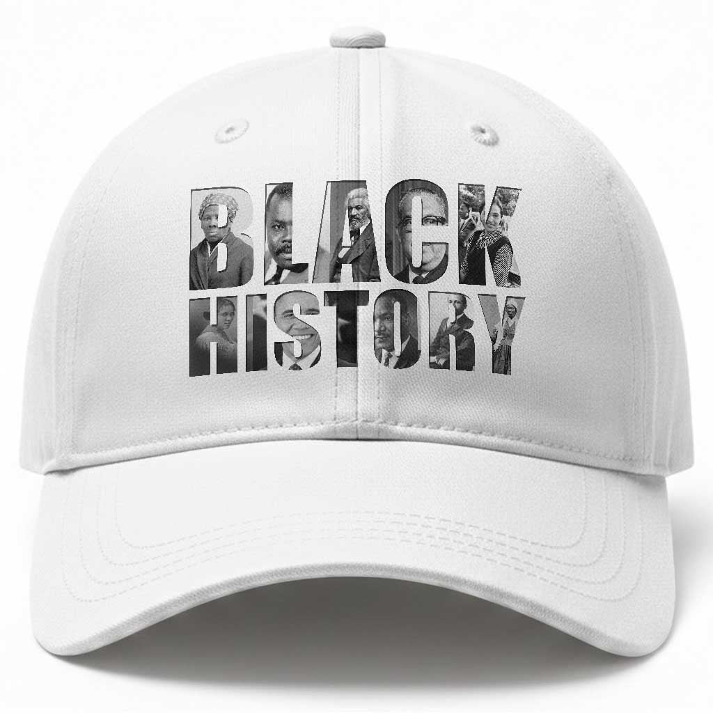 African American Leaders Baseball Cap Black History Month Legends