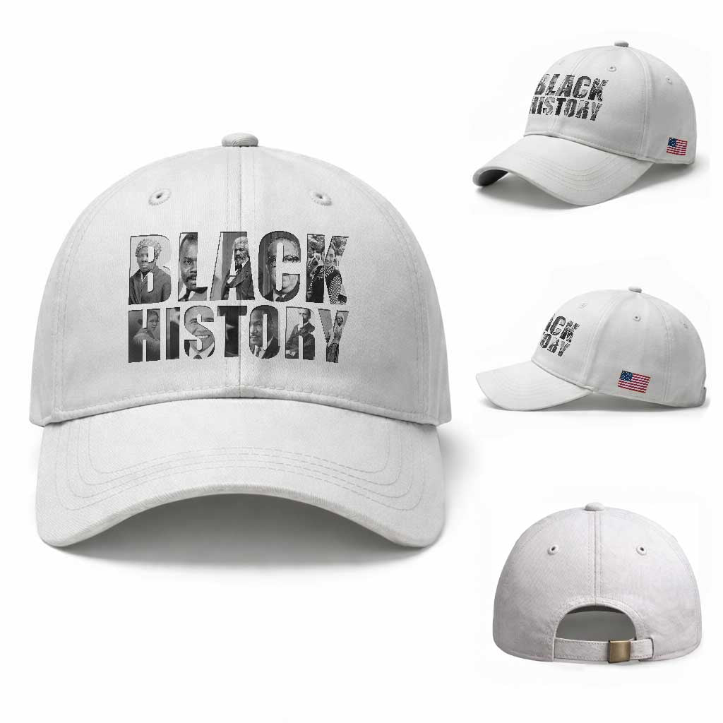 African American Leaders Baseball Cap Black History Month Legends