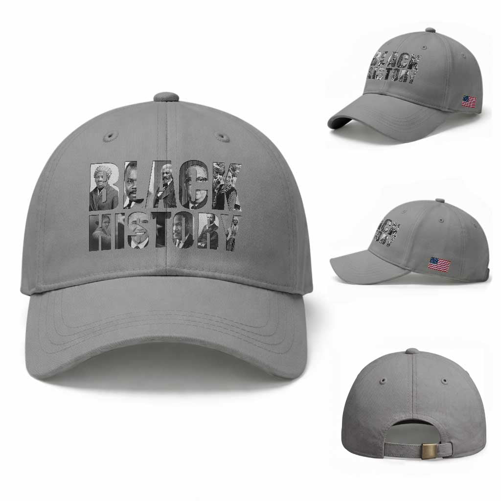 African American Leaders Baseball Cap Black History Month Legends