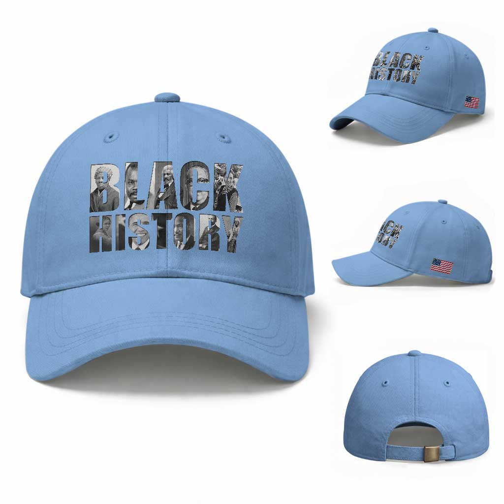 African American Leaders Baseball Cap Black History Month Legends