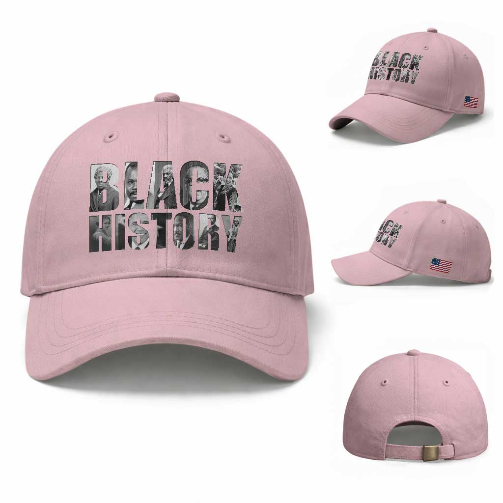 African American Leaders Baseball Cap Black History Month Legends