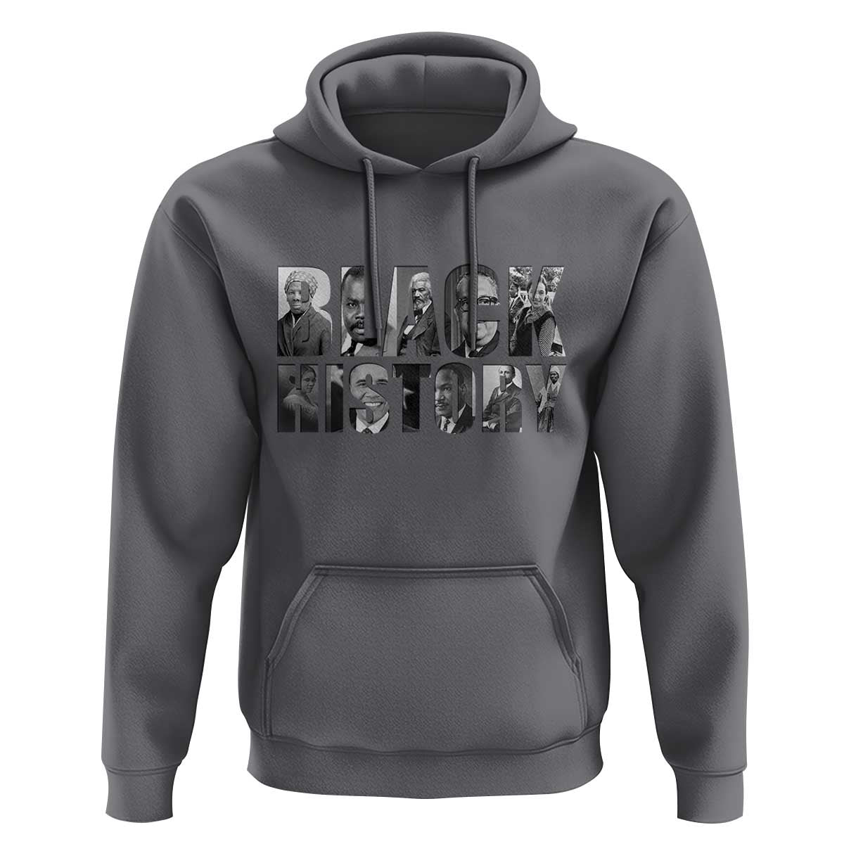 African American Leaders Hoodie Black History Month Legends - Wonder Print Shop