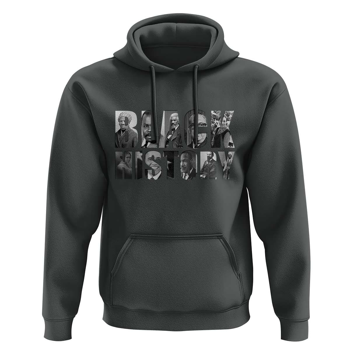 African American Leaders Hoodie Black History Month Legends - Wonder Print Shop
