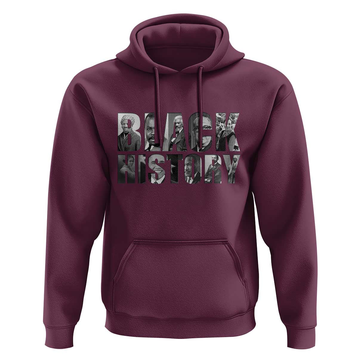 African American Leaders Hoodie Black History Month Legends - Wonder Print Shop