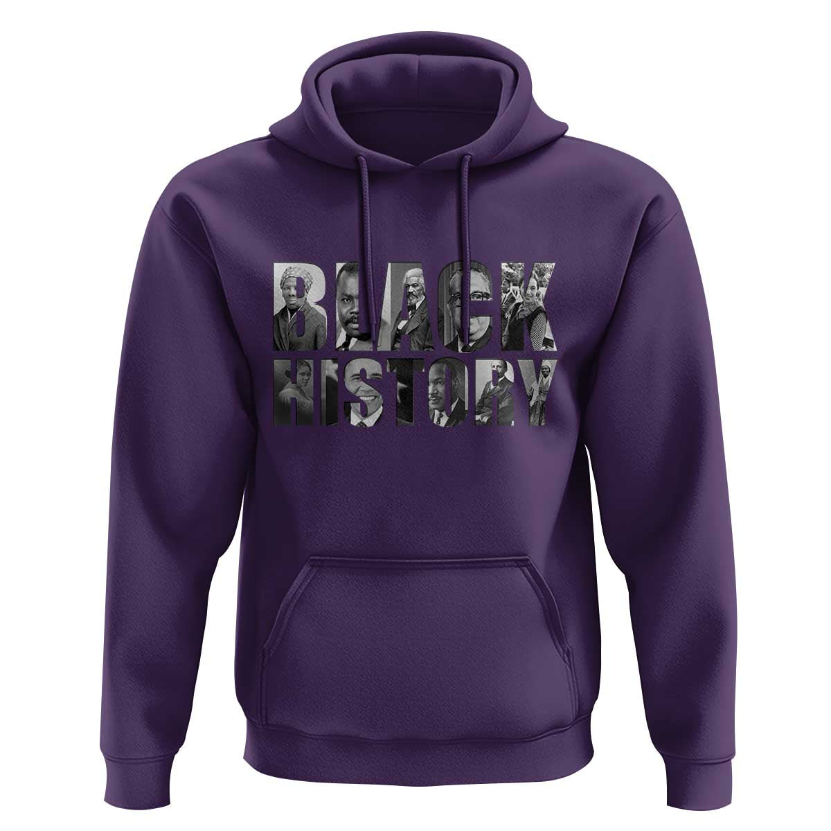African American Leaders Hoodie Black History Month Legends - Wonder Print Shop