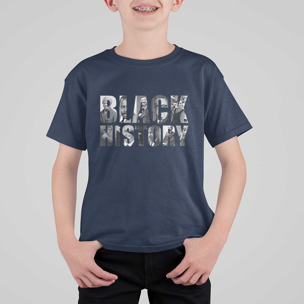 African American Leaders T Shirt For Kid Black History Month Legends - Wonder Print Shop