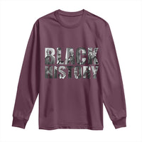 African American Leaders Long Sleeve Shirt Black History Month Legends - Wonder Print Shop