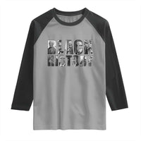 African American Leaders Raglan Shirt Black History Month Legends - Wonder Print Shop