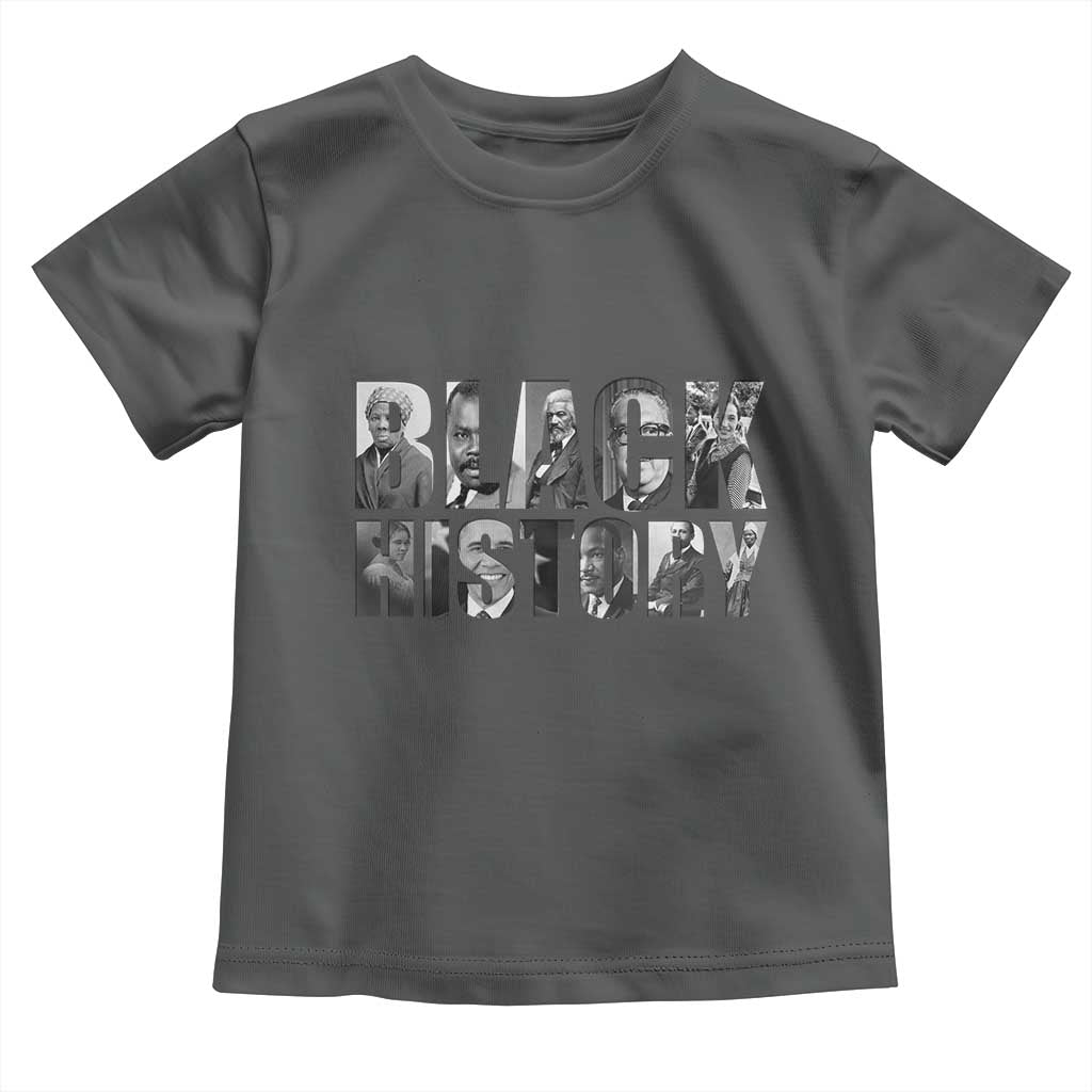 African American Leaders Toddler T Shirt Black History Month Legends - Wonder Print Shop