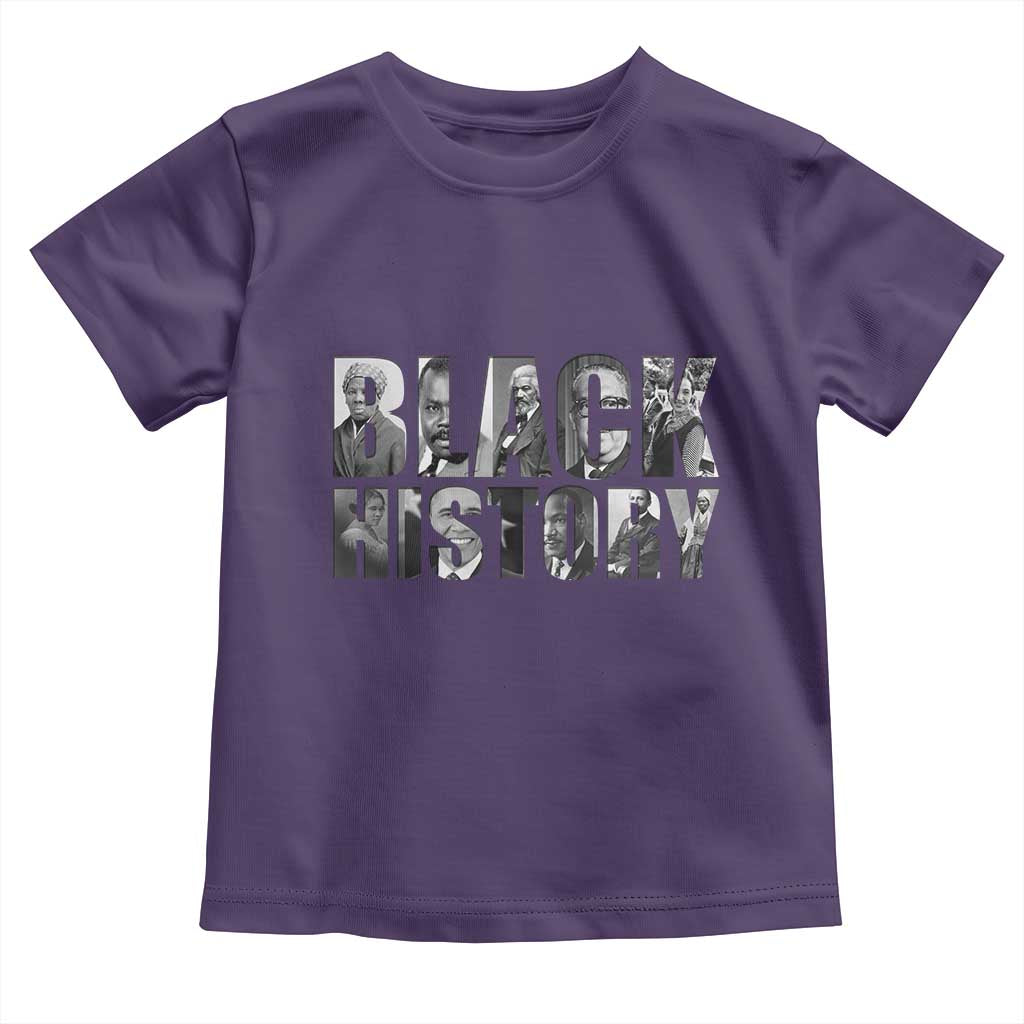 African American Leaders Toddler T Shirt Black History Month Legends - Wonder Print Shop