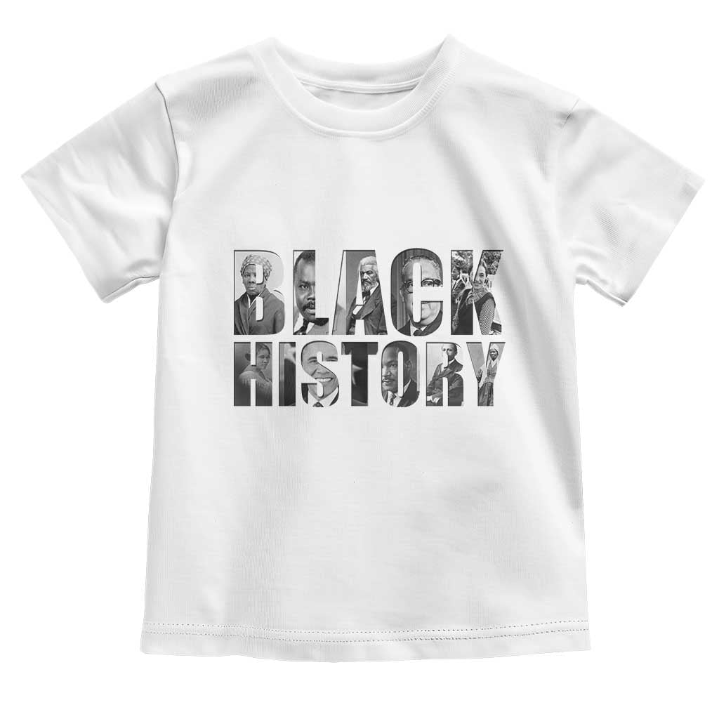 African American Leaders Toddler T Shirt Black History Month Legends - Wonder Print Shop