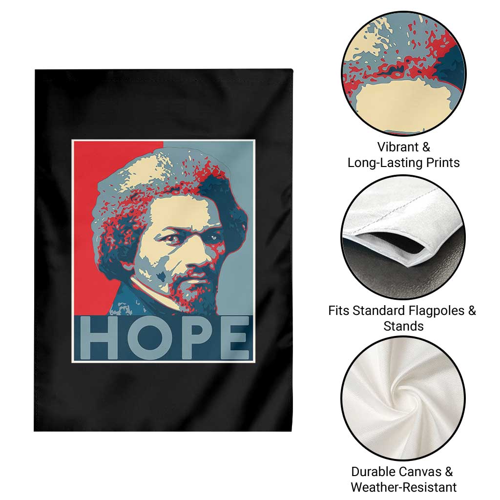 Frederick Douglass Hope Poster Garden Flag African American Heritage - Wonder Print Shop