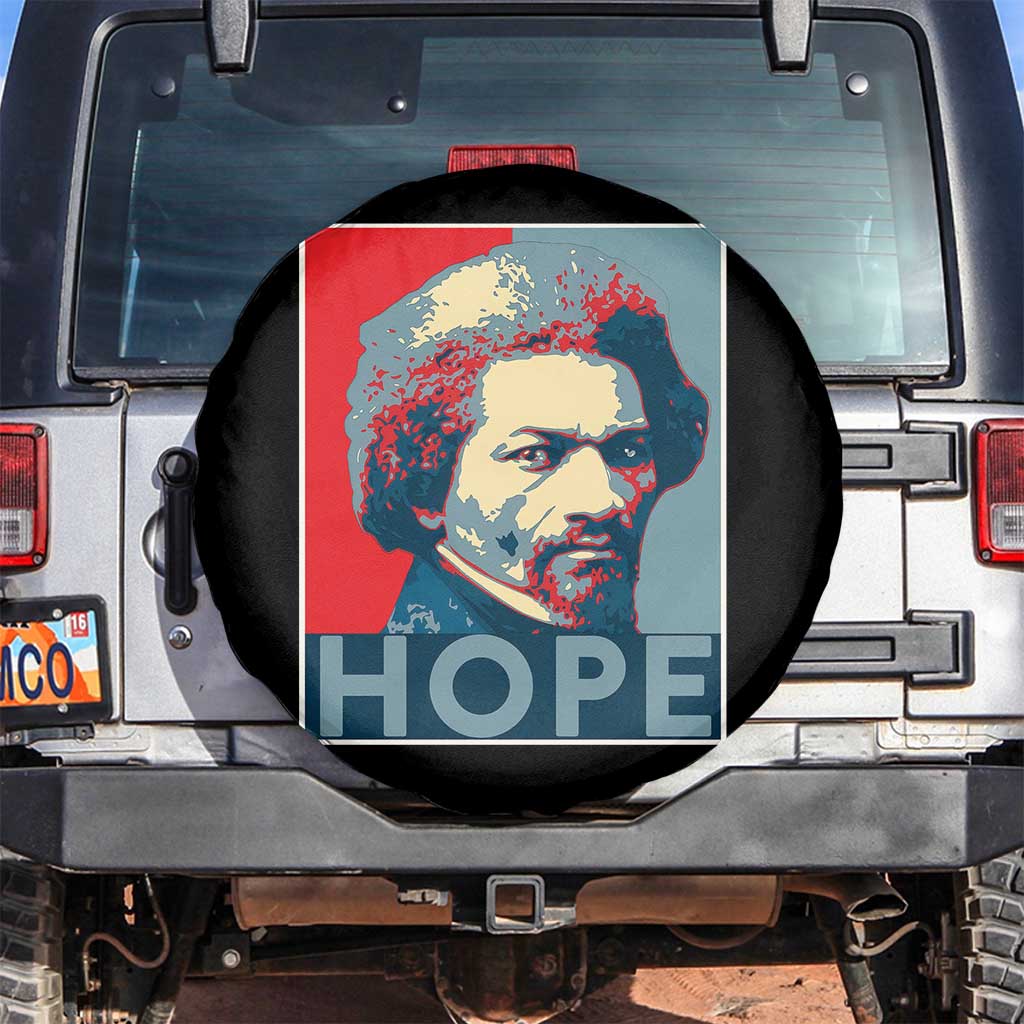 Frederick Douglass Hope Poster Spare Tire Cover African American Heritage - Wonder Print Shop