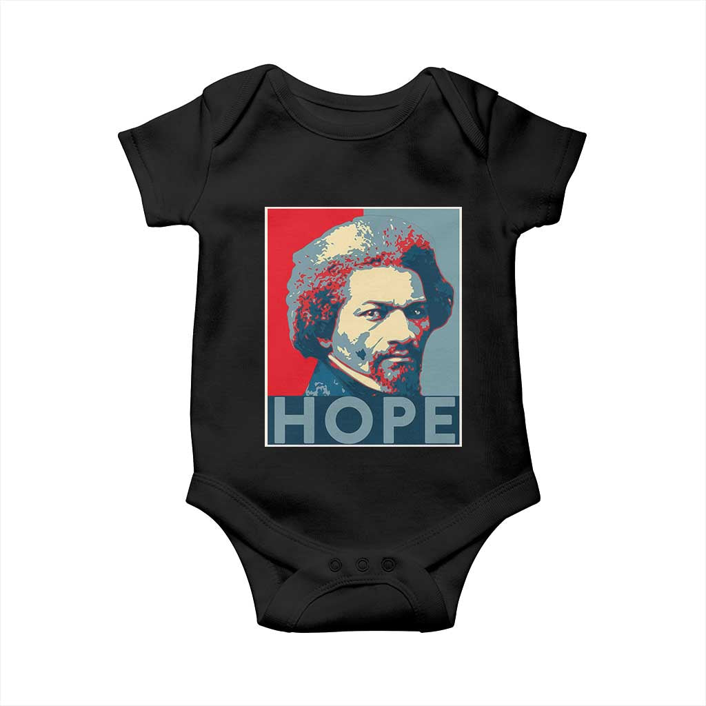 Frederick Douglass Hope Poster Baby Onesie African American Heritage - Wonder Print Shop
