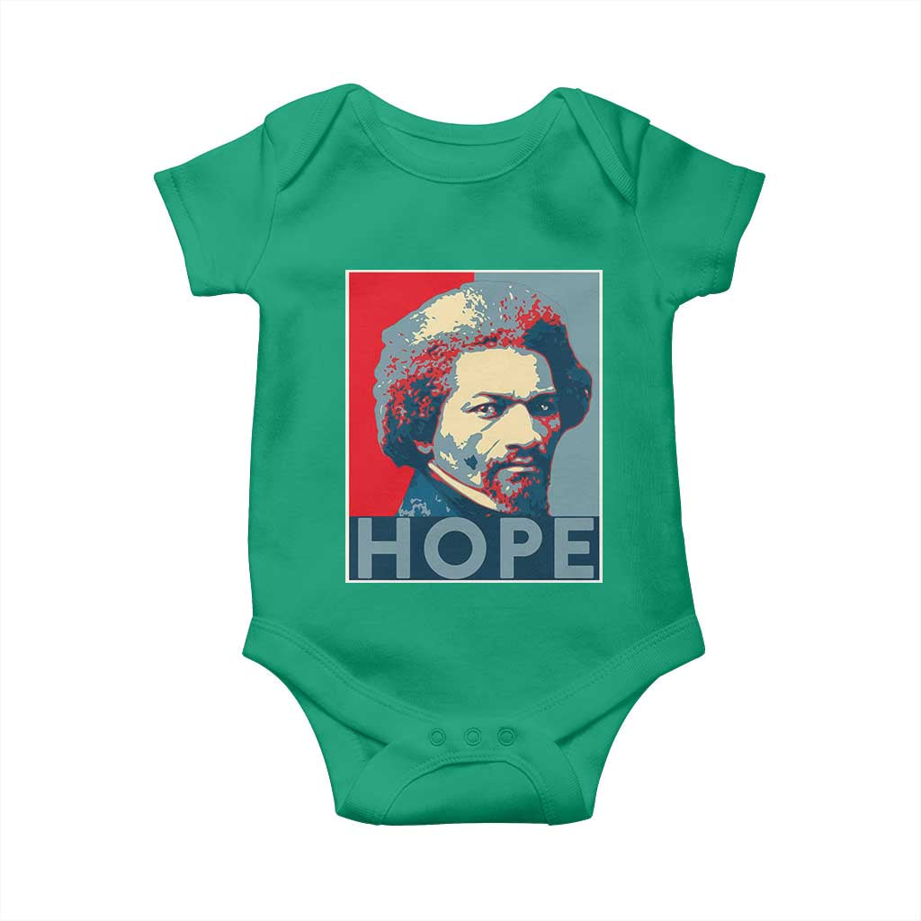 Frederick Douglass Hope Poster Baby Onesie African American Heritage - Wonder Print Shop