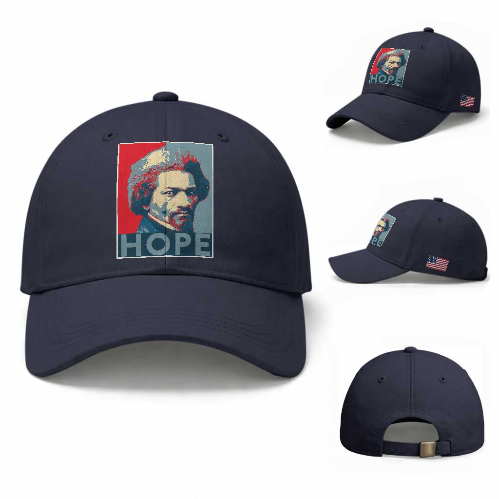 Frederick Douglass Hope Poster Baseball Cap African American Heritage