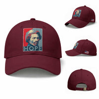 Frederick Douglass Hope Poster Baseball Cap African American Heritage