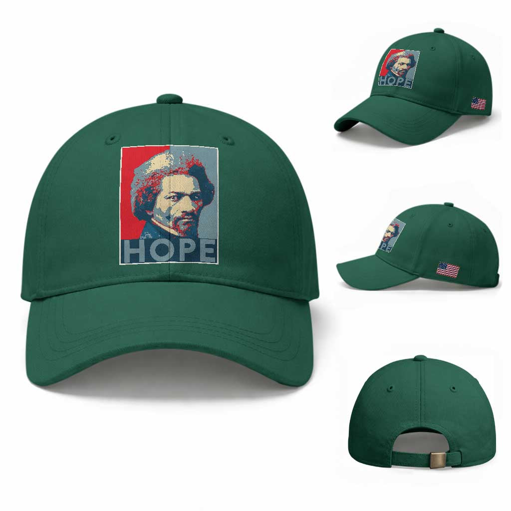 Frederick Douglass Hope Poster Baseball Cap African American Heritage