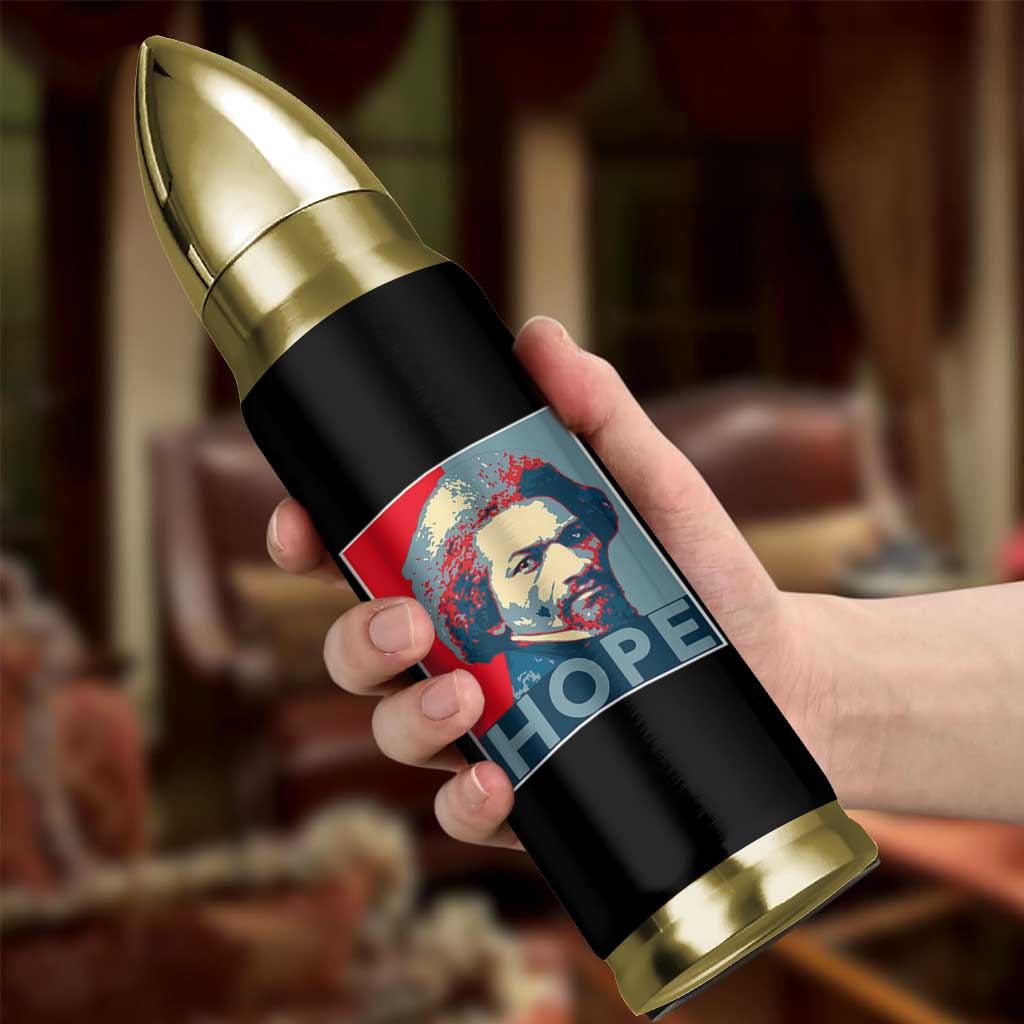 Frederick Douglass Hope Poster Bullet Tumbler African American Heritage - Wonder Print Shop