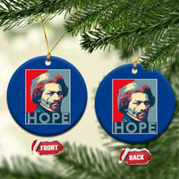 Frederick Douglass Hope Poster Ceramic Ornament African American Heritage - Wonder Print Shop