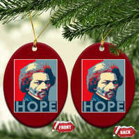 Frederick Douglass Hope Poster Ceramic Ornament African American Heritage - Wonder Print Shop