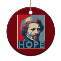 Frederick Douglass Hope Poster Ceramic Ornament African American Heritage - Wonder Print Shop